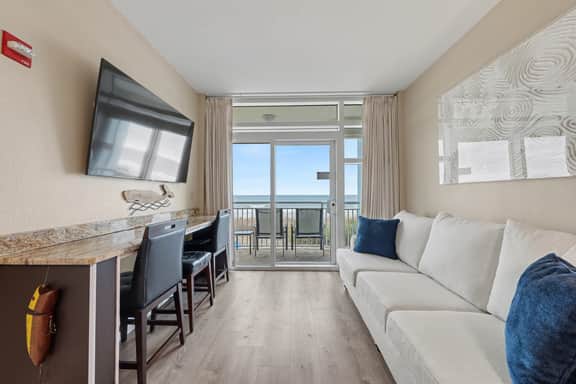 HS-0101 1st Floor Oceanfront 2BR | 2 King Suites | No-Steps